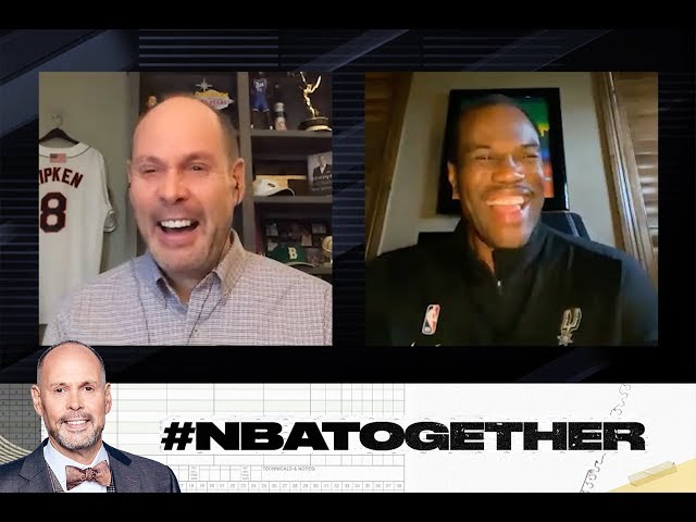 David Robinson Reflects on His San Antonio Days on #NBATogether with Ernie Johnson | NBA on TNT