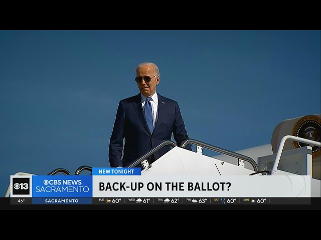 Do the Democrats need a ballot back-up plan after President Biden's special counsel report?