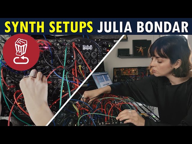 Synth Setup Tips #3 // Julia Bondar's Compact Techno Eurorack/MIDI Rig and Performance