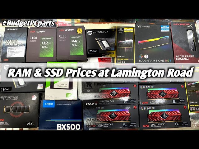 RAM , SSD & HDD Prices at Lamington Road | NAX INFOTAX !!