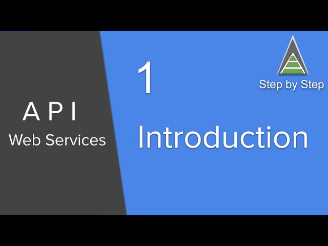 API Web Services Beginner Tutorial 1 - Introduction - What is a Web Service