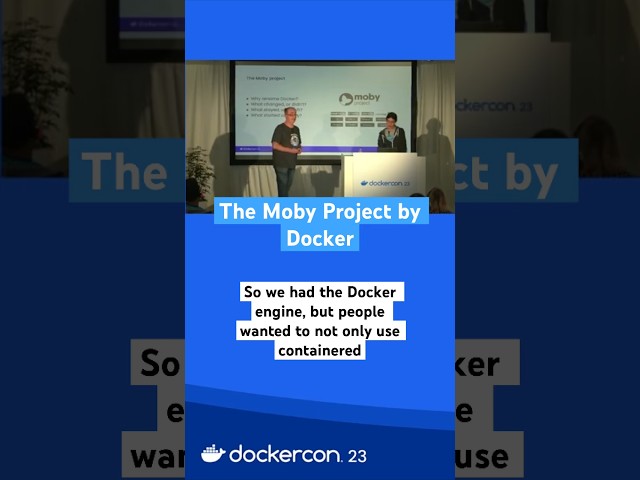What is the Moby Project? #docker #devops #containers