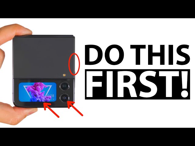 Do THIS First! Galaxy Z Flip 4: First 20 Things To Do!