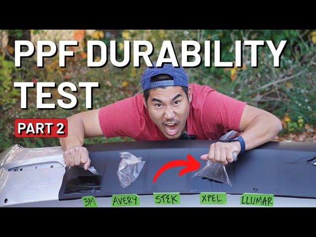 Which PPF Brand Should You Get for Your Tesla? Durability Test Part 2 - TESBROS