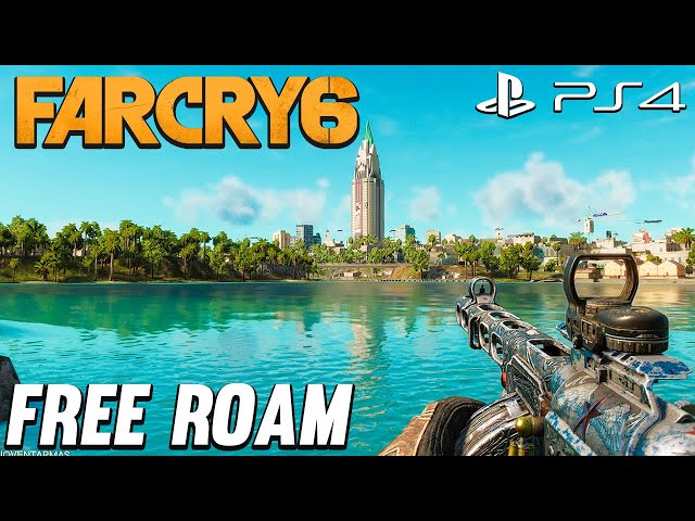 Far Cry 6 PS4 Slim Free Roam Gameplay Exploration and Combat