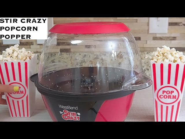 Stir crazy popcorn popper unboxing | how To use