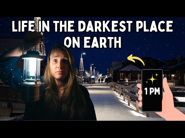 Life in the DARKEST PLACE on earth (24/7 darkness)︱Svalbard, an island close to the North Pole