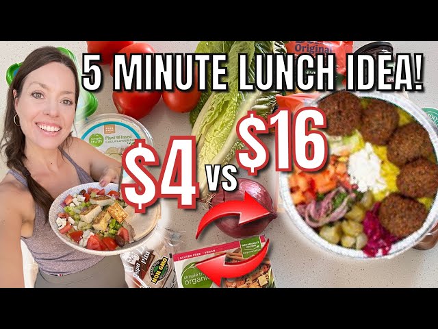 5 MINUTE LUNCH IDEA! Recreating My Favorite Restaurant Lunch on a Budget! Easy Money Saving Meals!
