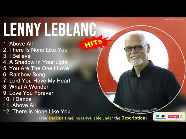 Lenny LeBlanc 2022, Don Moen Mix ~ Above All, There Is None Like You, I Believe, A Shadow In Your