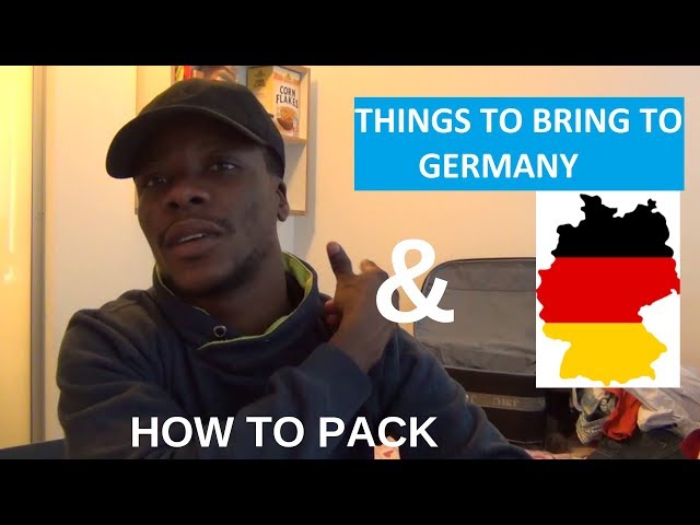 Things to Bring to Germany & How to Pack