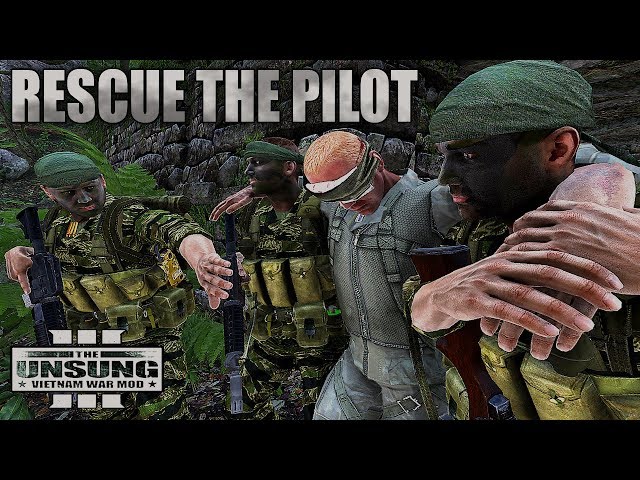 ARMA3 | VIETNAM WAR | RESCUE THE PILOT [1440p60 Quality]
