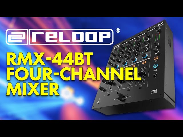 Reloop RMX-44BT Review 🎚 [4-channel analogue mixer with a twist]