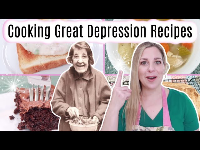 Great Depression Recipes Worth Keeping!!
