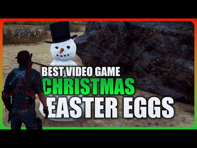 Top 12 Christmas Video Game Easter Eggs & Secrets