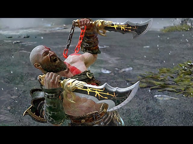 God Of War 4 Every All Kratos & Son Super Attacks, Runic Special Attacks Fully Upgraded