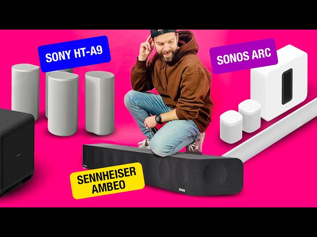 COMPARISON + 3D AUDIO : 3 BESTS home cinema systems on the market ! (english subtitles)