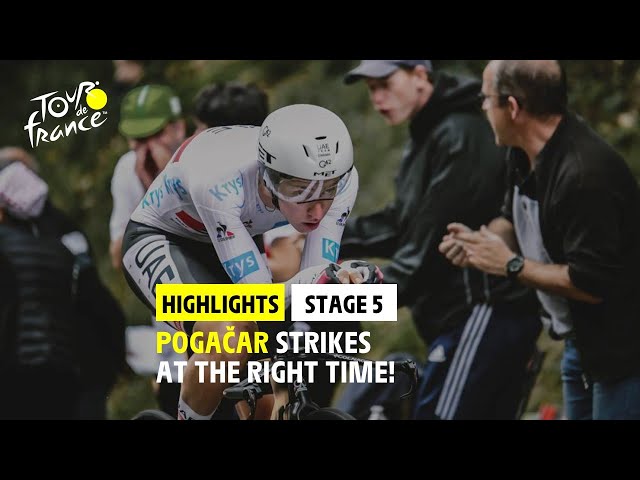 Highlights - Stage 5 - #TDF2021