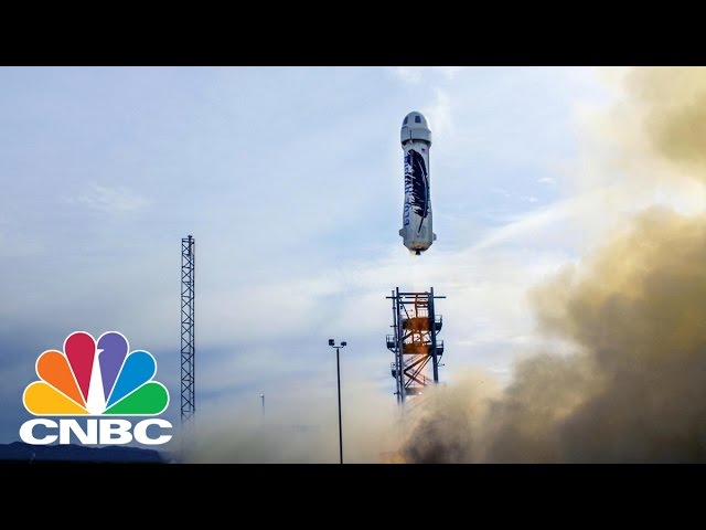 Jeff Bezos' Blue Origin Launches Test | CNBC