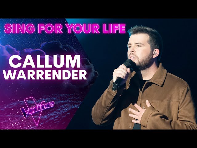 Callum Warrender Sings For His Life With Frozen Song | The Battles | The Voice Australia