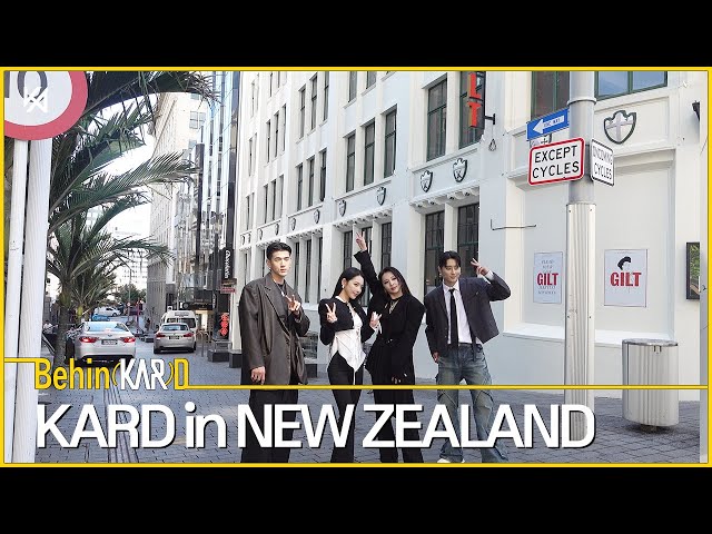 KARD in NEW ZEALAND | KARD Behind