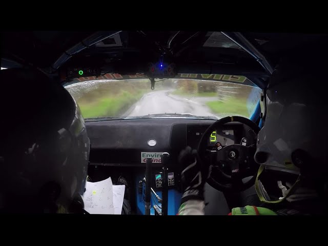 Stage 5 Crash - Kevin Eves & Chris Melly - Galway International Rally 2022