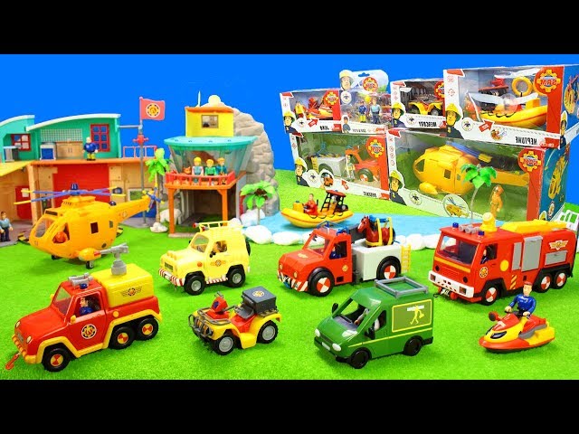 Feuerwehrmann Sam: Feuerwehrautos & Alle Spielzeugautos der Spielzeug Feuerwehr in Pontypandy