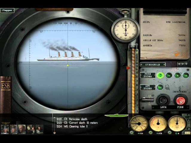 Silent hunter:Lusitania death