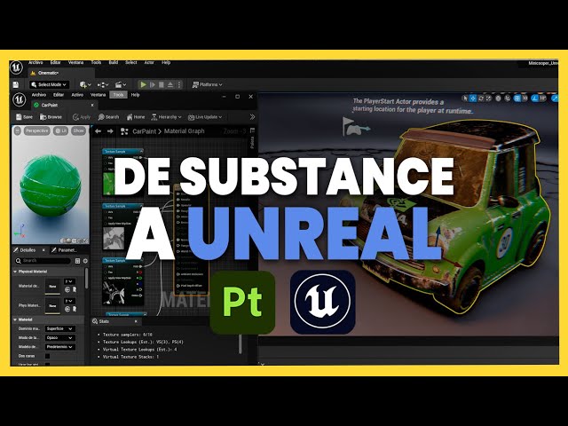 De Substance Painter a Unreal Engine 5 ::: UDIMS