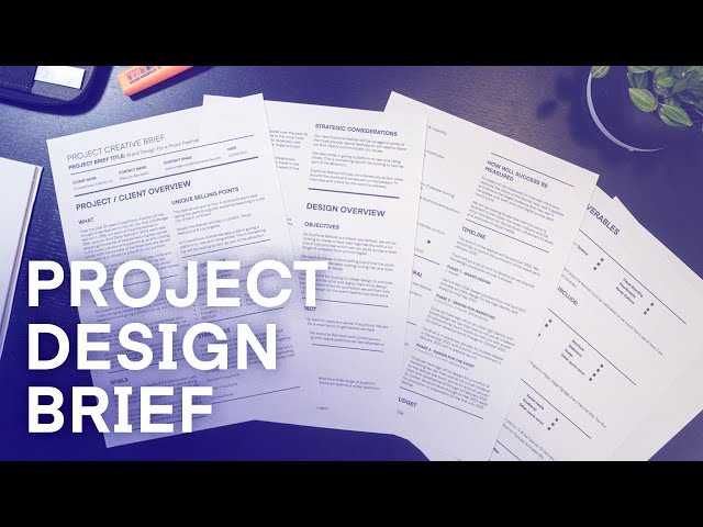 Project Design Brief - Design For a Music Festival [EP 1/44]