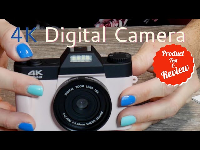 4K 48MP Digital Camera Product Test and Review
