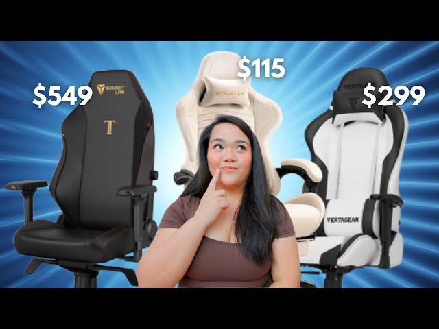 SECRETLAB vs VERTAGEAR vs GTRacing: Which Chair is ACTUALLY Worth The Money?