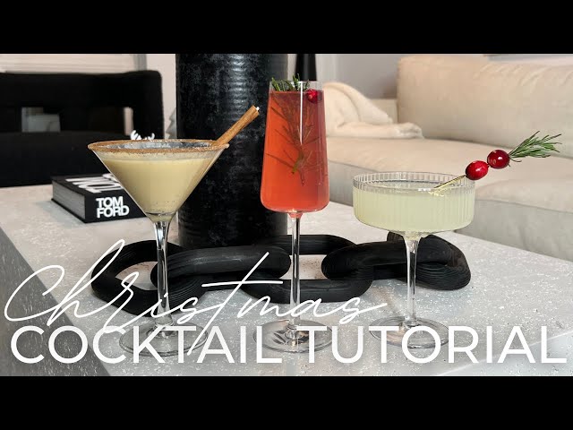 Easy Christmas Cocktail Ideas