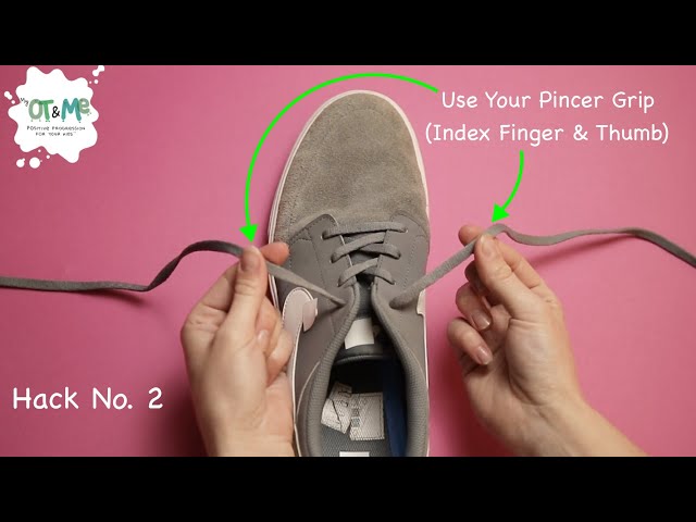 How to TIE YOUR SHOELACES 👟 | Hack 2 | Step by Step Guide for Kids