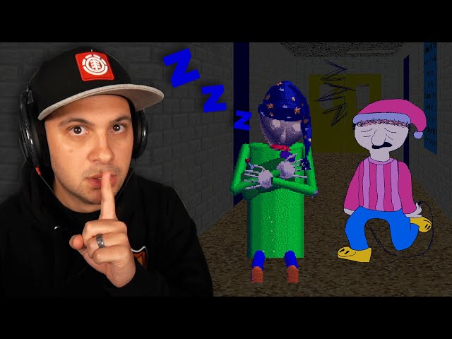 Don’t wake up Baldi or Playtime in the Middle of the Night...