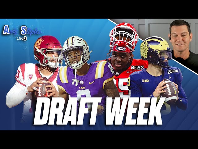 PREVIEW: NFL Draft Week | 2nd QB off the board? JJ McCarthy a 1st round pick? Nabers or Harrison Jr?