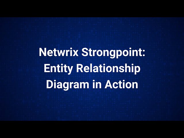 Netwrix Strongpoint: The ERD