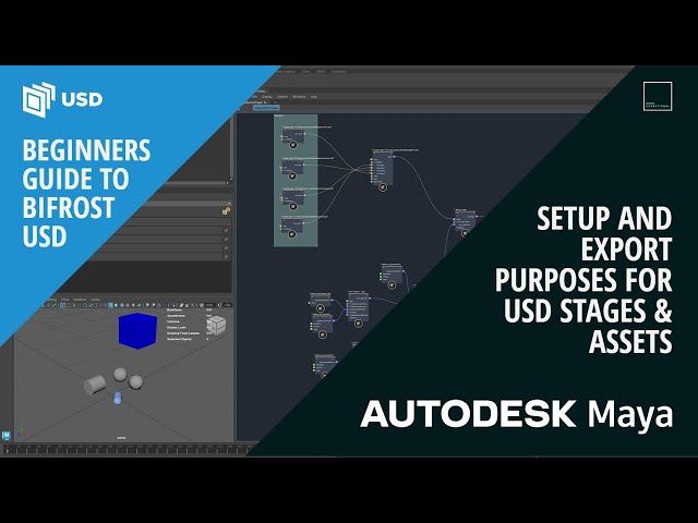 Beginners Guide to #Autodesk Bifrost USD | Purposes