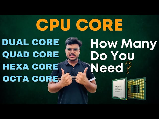 Multicore CPUs | How many cores do we actually need??