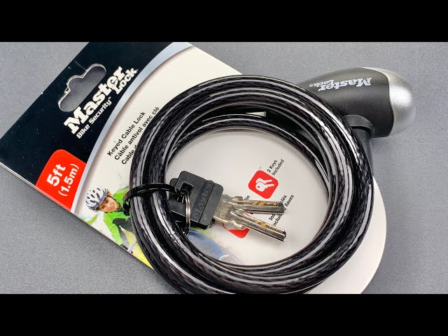 [1173] I Can’t Believe This Is Sold As A Bike Lock: Master Lock 8361D