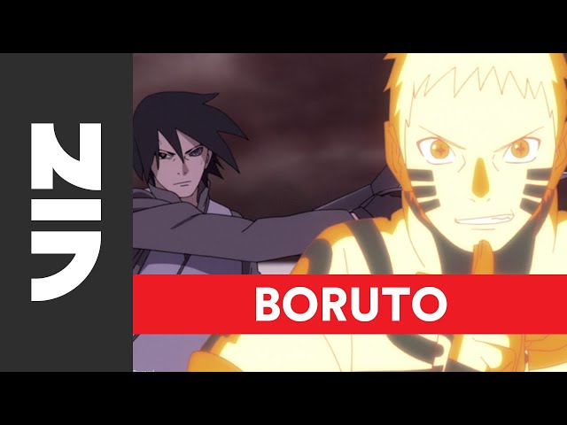 Naruto and Sasuke vs. Momoshiki (English Dub) | Boruto: Naruto Next Generations, Set 5 | VIZ