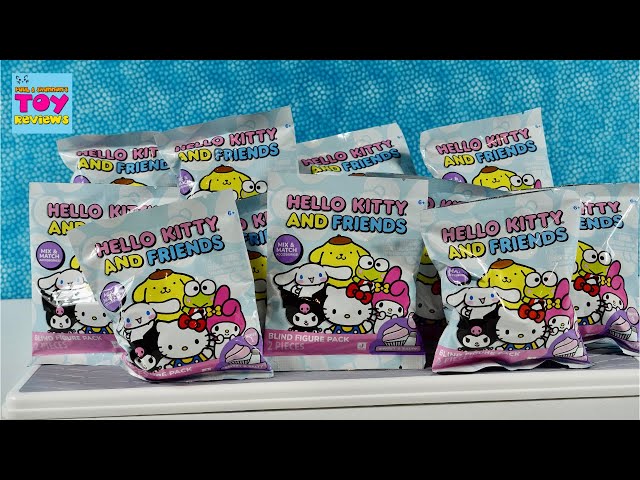 Hello Kitty and Friends Sweet & Salty Blind Bag Figure Packs Opening | PSToyReviews