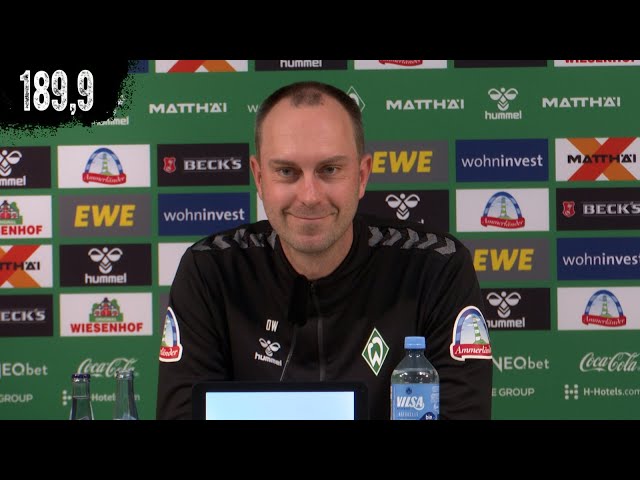 Vor Werder Bremen gegen den 1. FC Köln: Die Highlights der Pressekonferenz in 189,9 Sekunden!