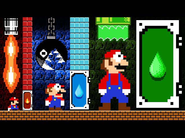 Can Mario and Luigi vs Ultimate MARIO - PEACH Switch in New Super Mario Bros Wii? | Game Animation