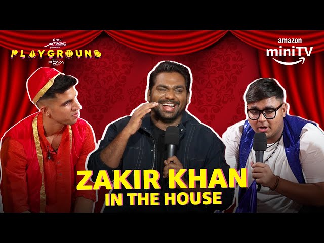 Playground Season 3 Mein Mehfil-E-Shayari ft. Zakir Khan | Amazon miniTV