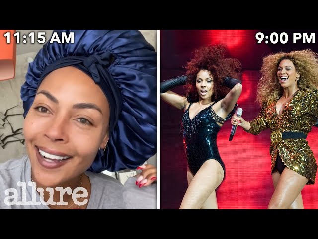 A Pro Dancer's Entire Routine, From Waking Up to Showtime with Beyoncé | Work It | Allure