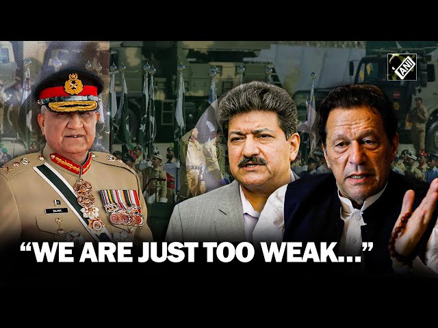“We are just too weak…” Imran Khan confirms Hamid Mir’s claim about Bajwa’s confession