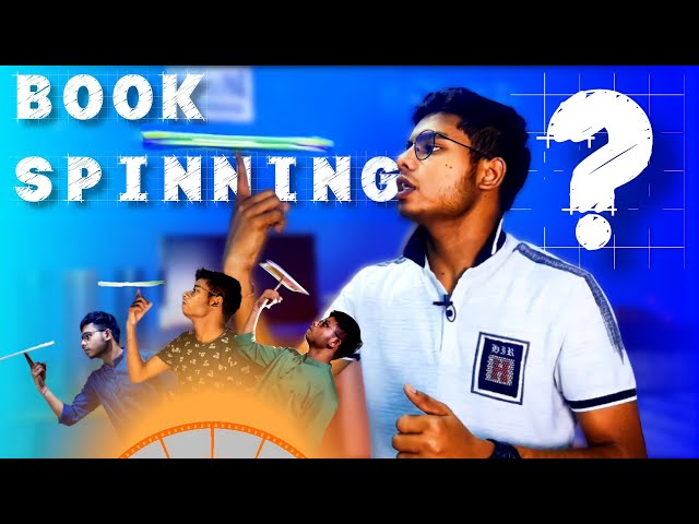 How to Spin a Book on Finger || Learning Journey