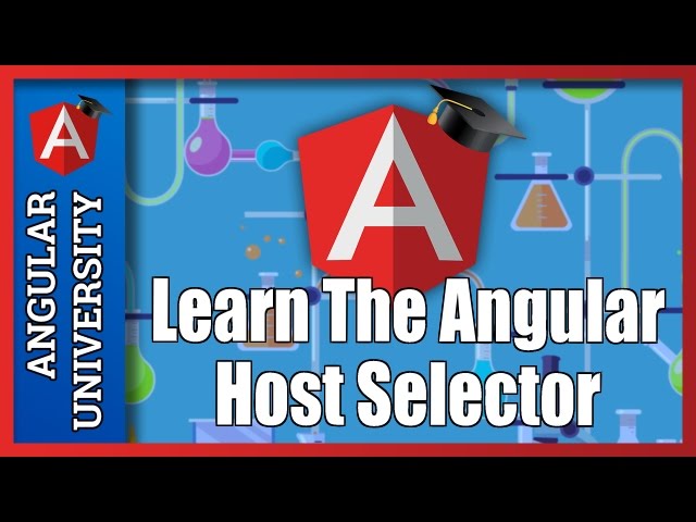 💥 Learn An Angular CSS Extension Feature  - The Host Pseudo Selector