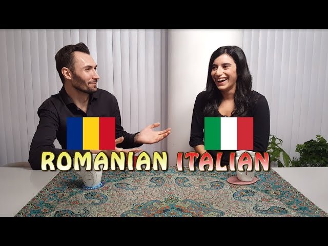 Similarities between Romanian and Italian
