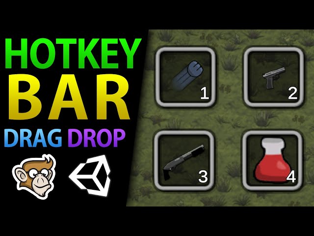 Ability Bar in Unity (Swap Weapons/Items)